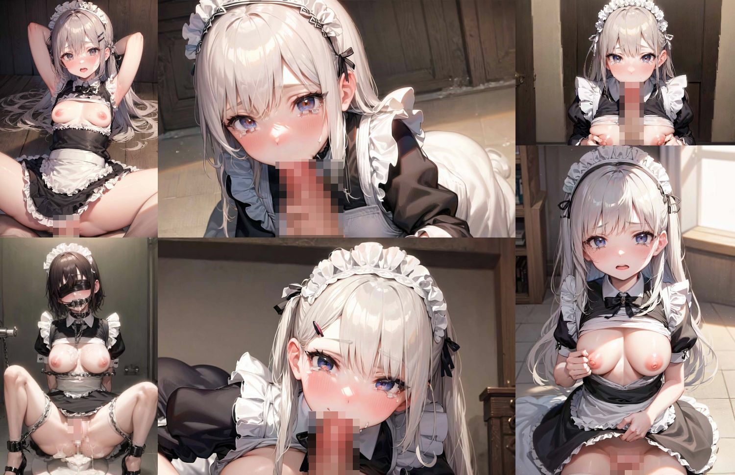 中出し専用オナホメイド