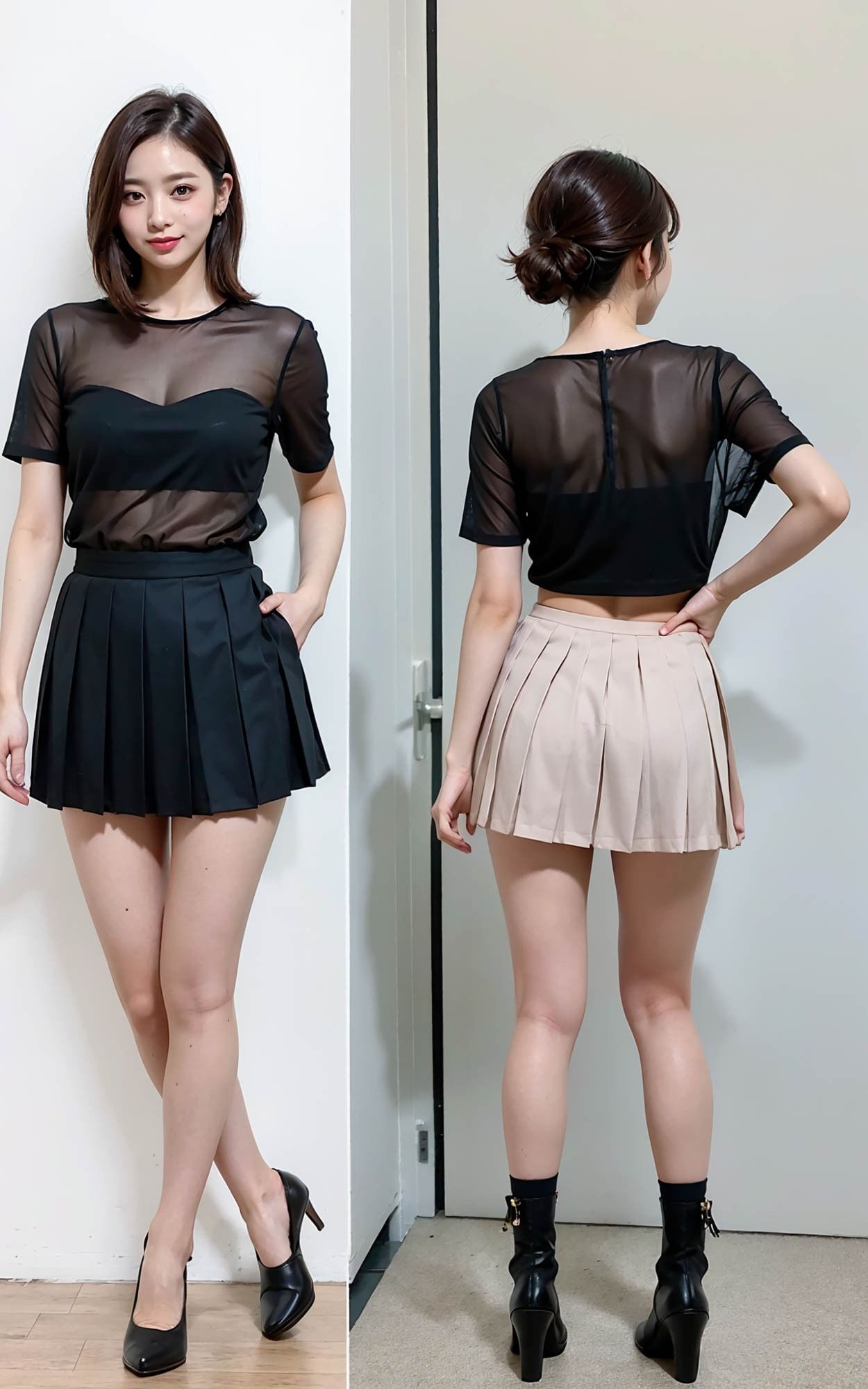 あんなとこやそんなとこまで！？薄すぎるスケスケ衣装