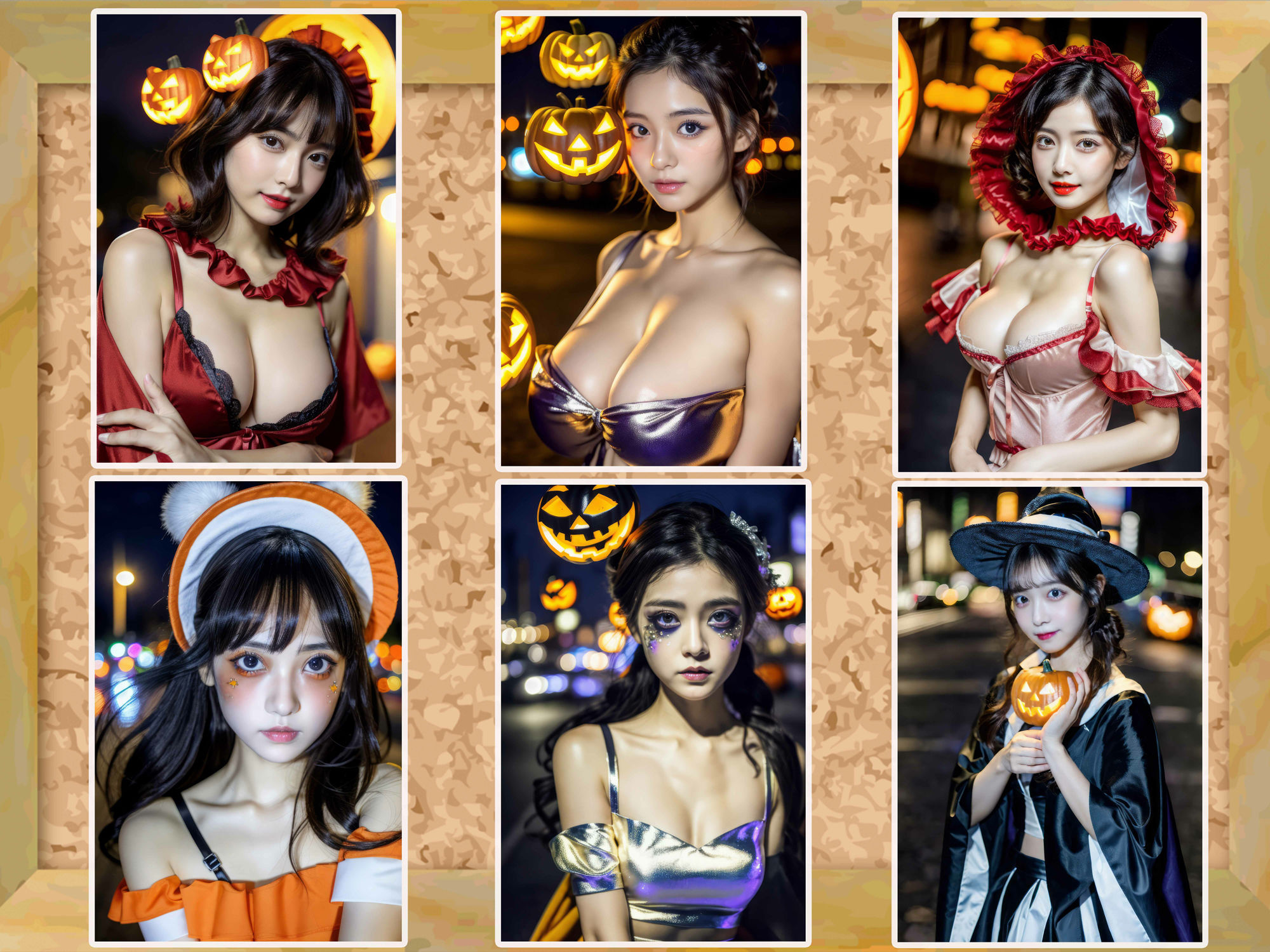 女子校生の非日常シリーズ ハロウィンの夜は年に一度の公然露出日