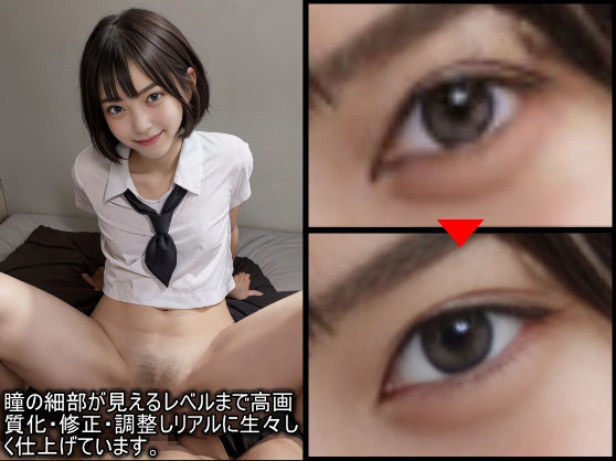 短髪少女の中出し援交