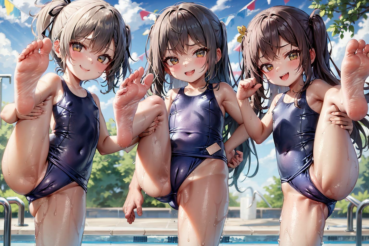 教師を舐めたメス〇キ共を従順×発情メス犬化したったwww (前編)