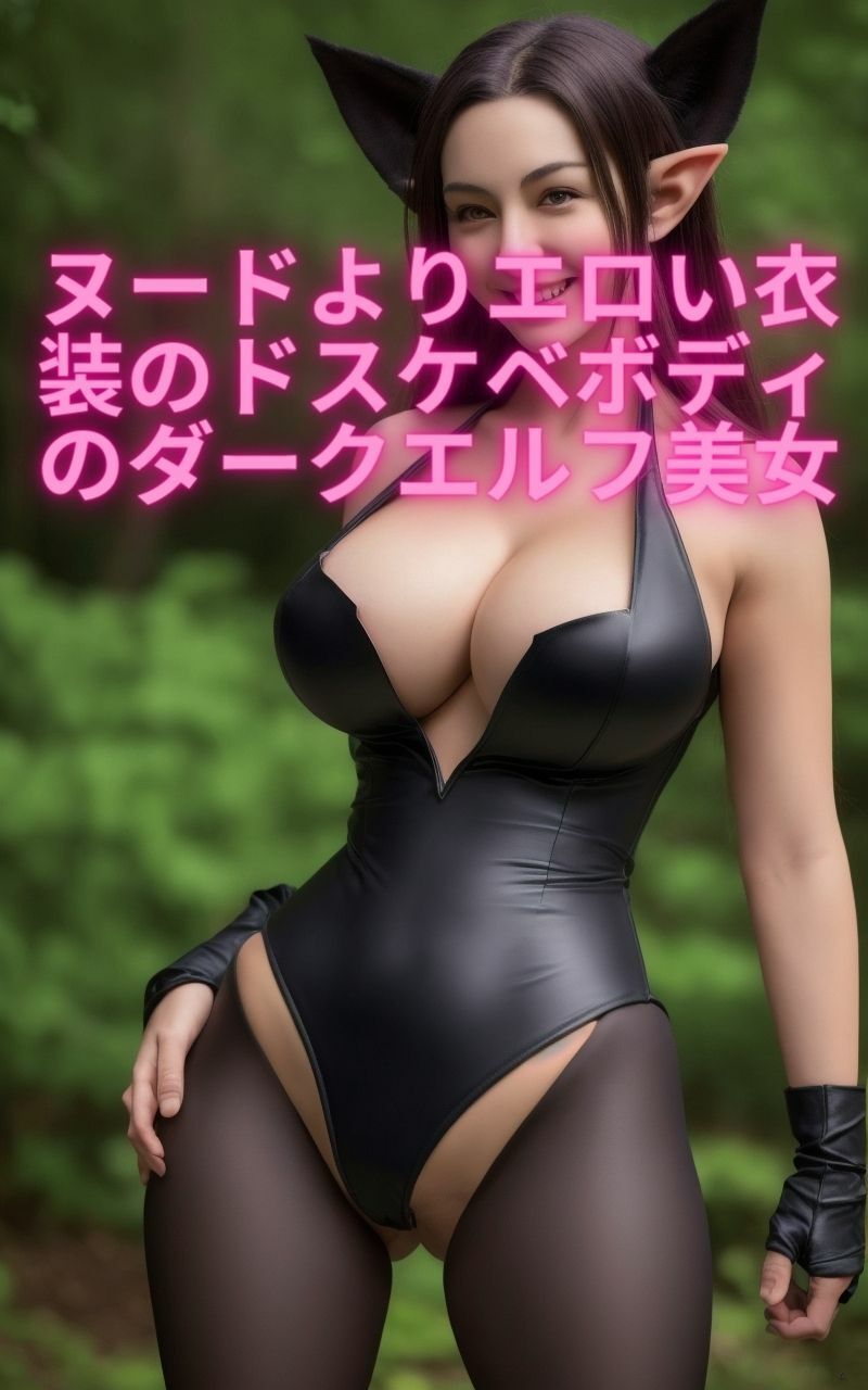 ダークエルフ美女たちはカラダも心もドスケベな性欲モンスターだった