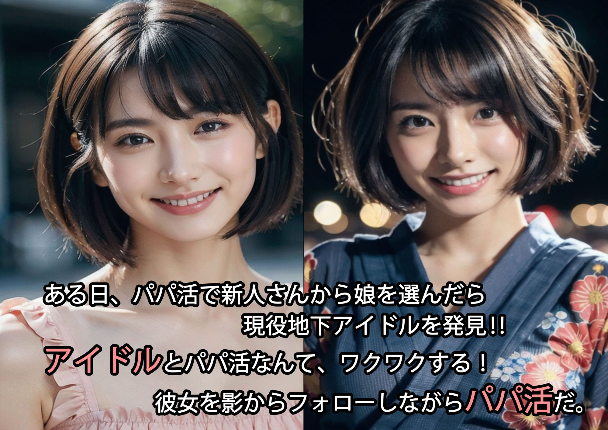18歳の地下アイドル、初めてのパパ活・援交 〜僕の、遅すぎた青春 そして成人同士の純愛〜