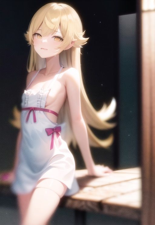 物語シリーズ其一 『忍 キスショット』ハメ撮りSEXイラスト集