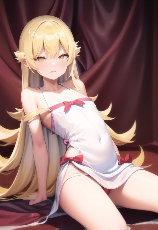 物語シリーズ其一 『忍 キスショット』ハメ撮りSEXイラスト集