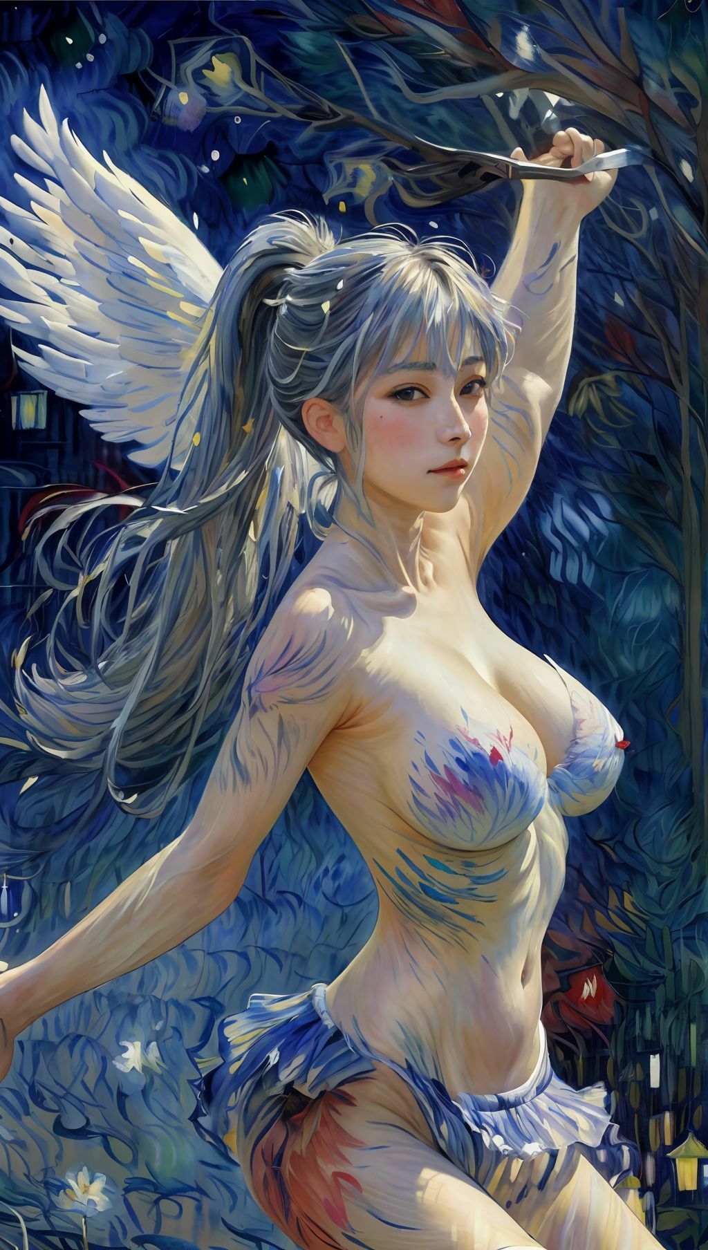 オレノ爆乳天国写真集 【近代AIアート×水彩×爆乳】