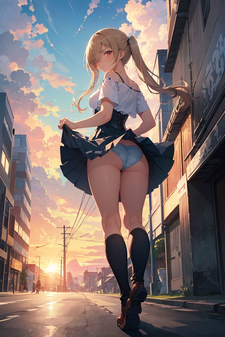 嫌な顔してるけどパンツを見せてもらいたい （480枚）