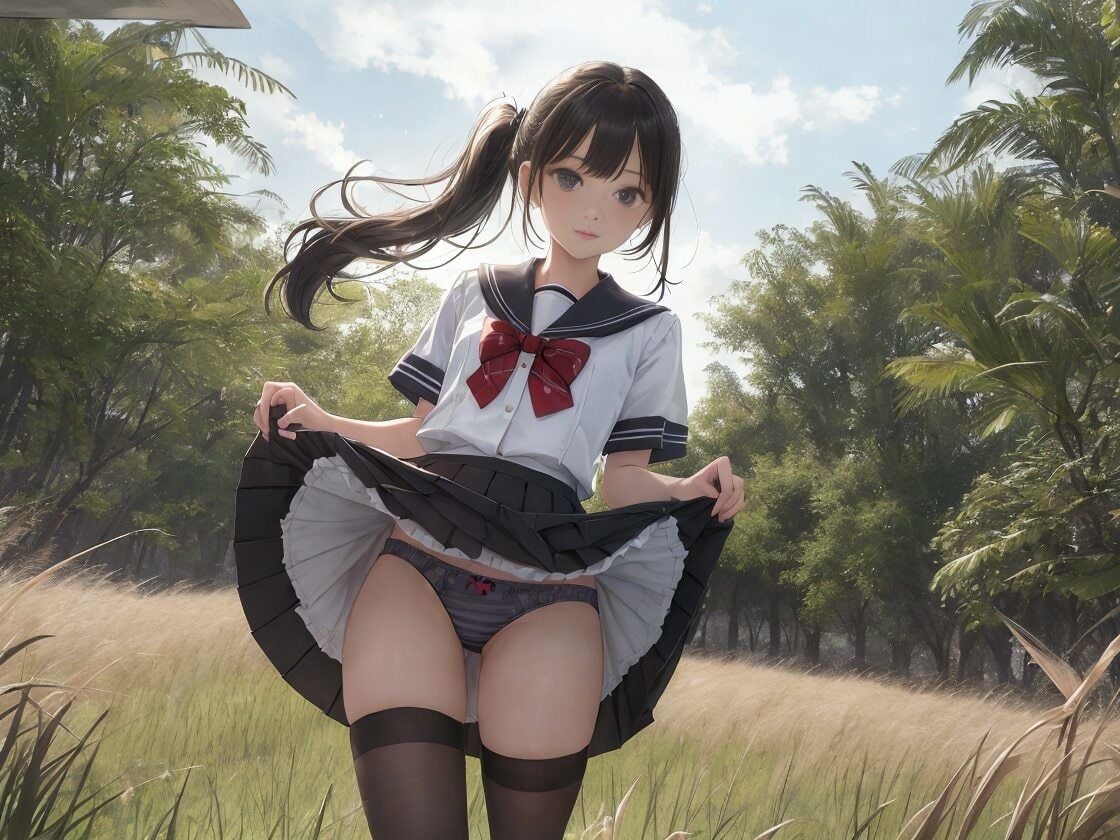 パンツ見せっ娘 桜色の日々