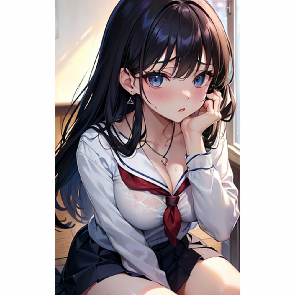 汗っかきな彼女の大胆なお誘い