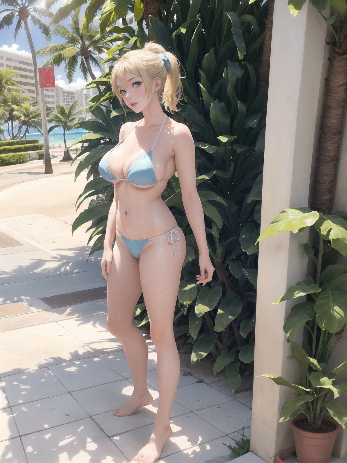 【無料】2.5次元AI水着美女写真集Vol.1綾小路ソフィア