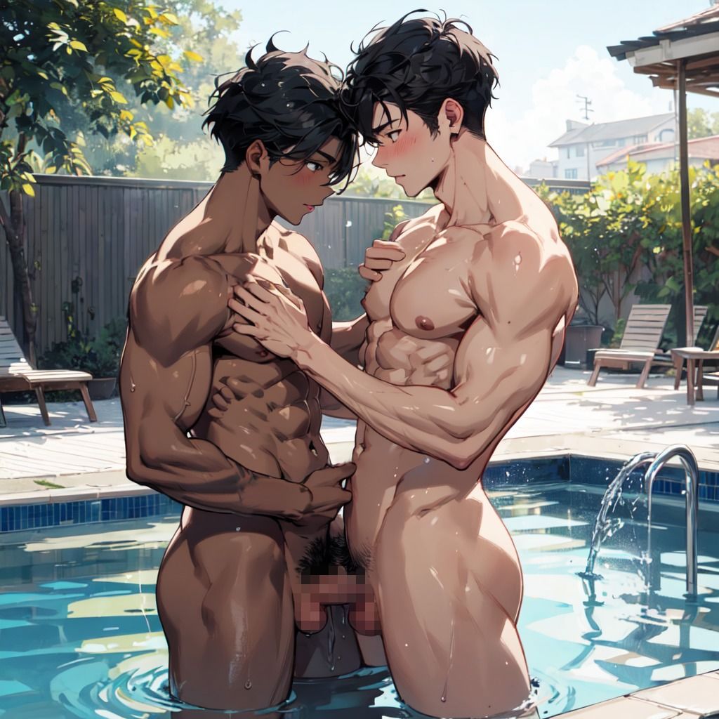 水泳部男子図鑑