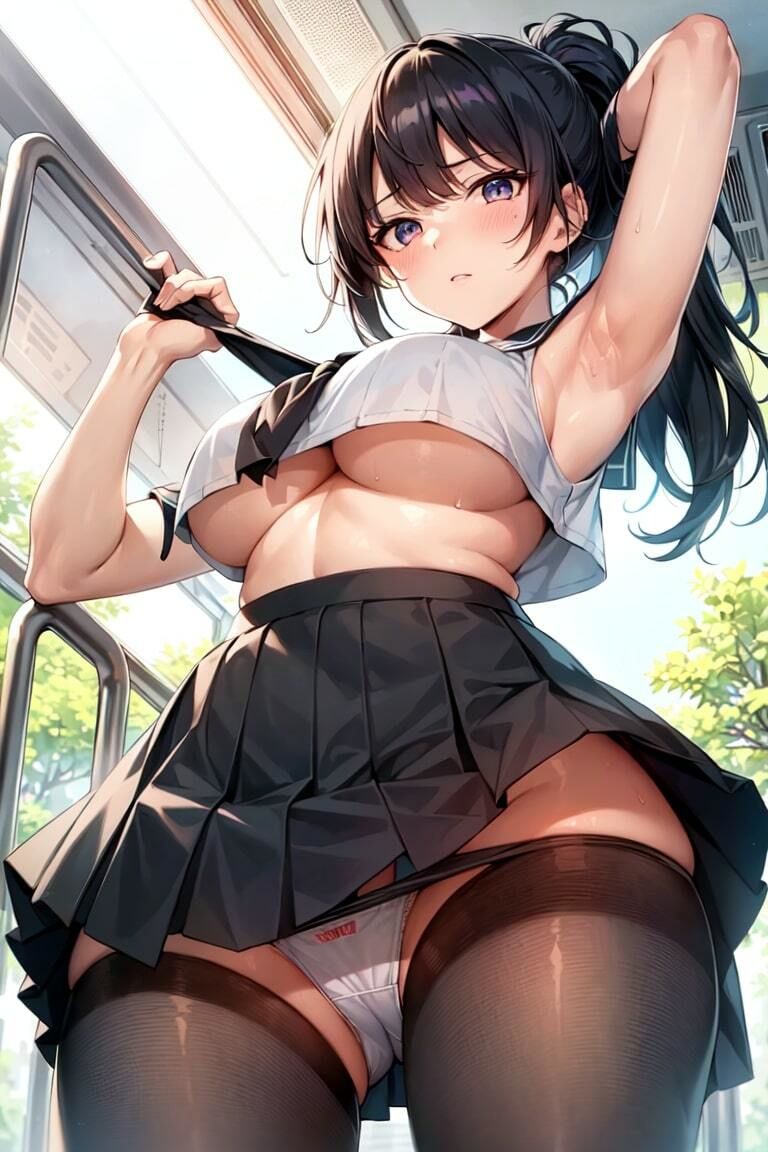 AI下乳学園 黒髪クラス セーラースタイル イラスト集