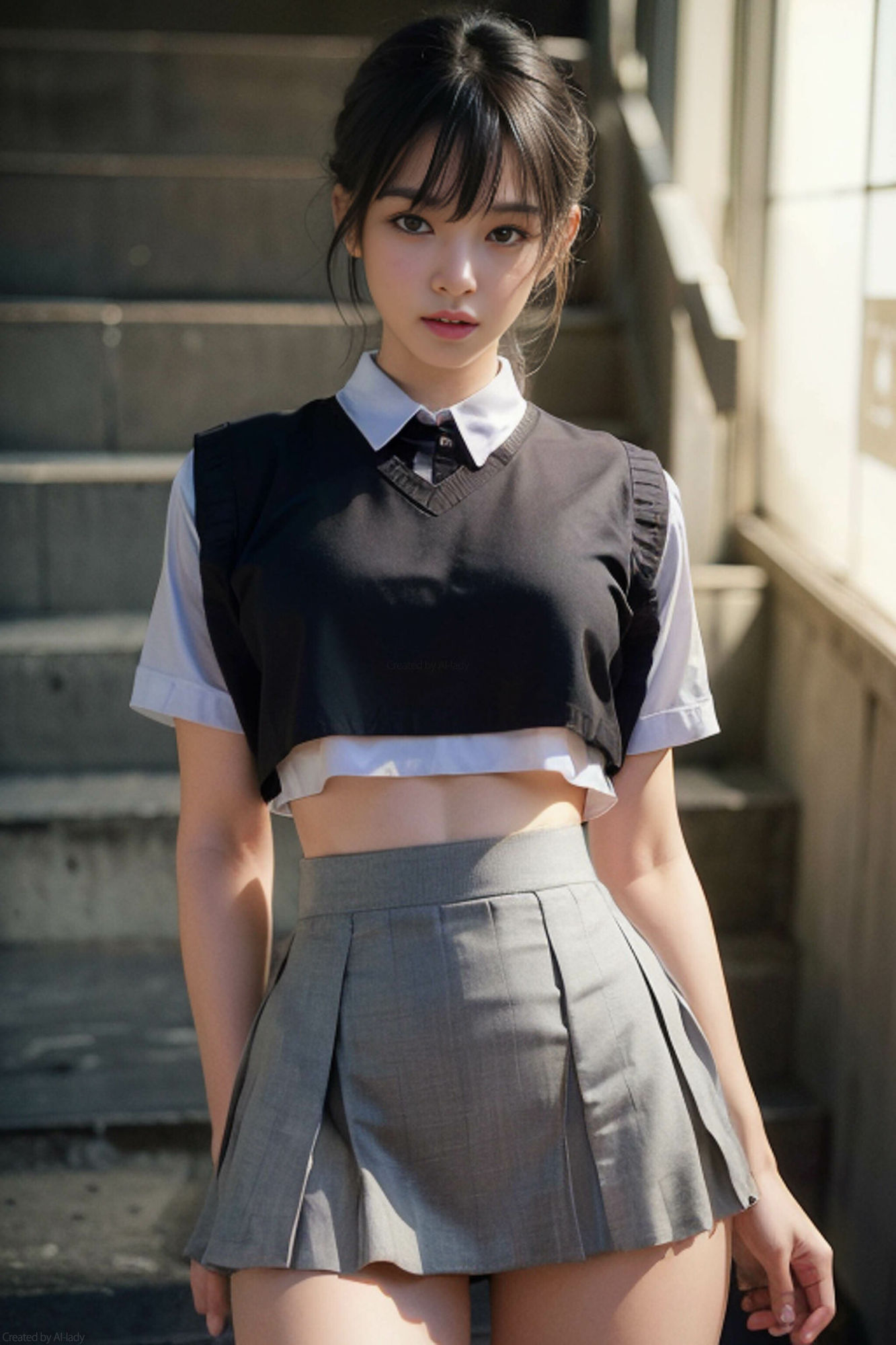 AIヌード写真館 019 パンチラ」