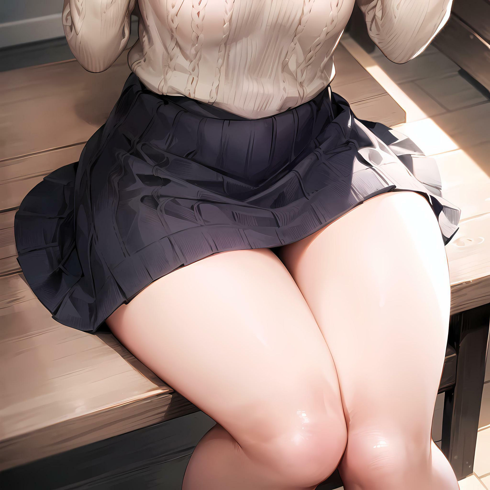 脚フェチ 太もも編