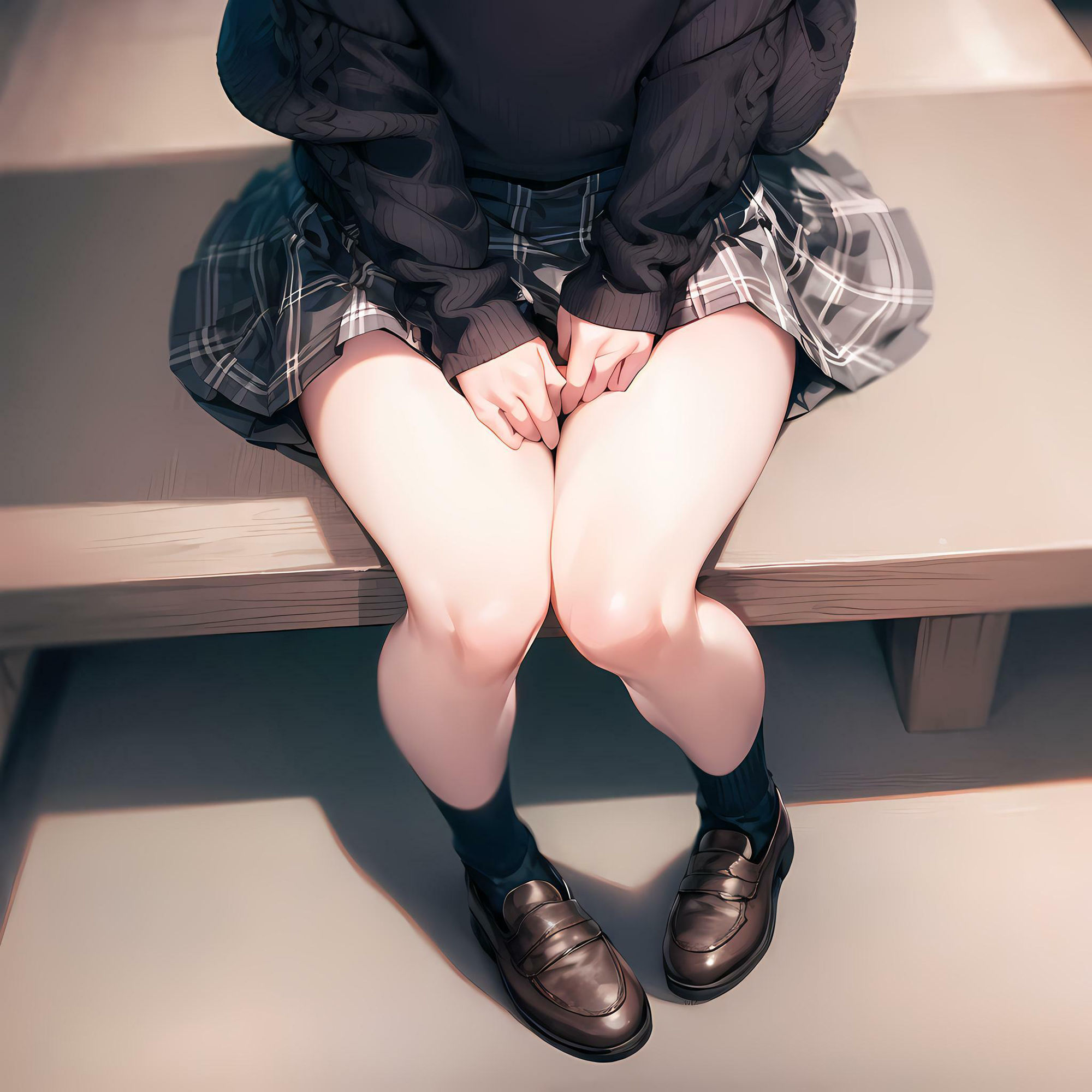 脚フェチ 太もも編