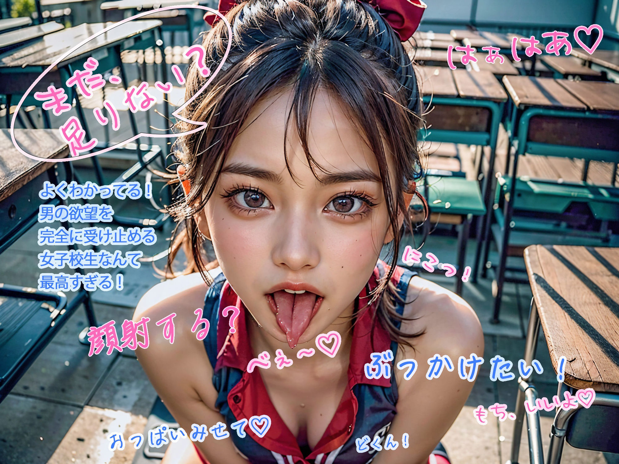 女子校生チアガールやりたい放題（前半）