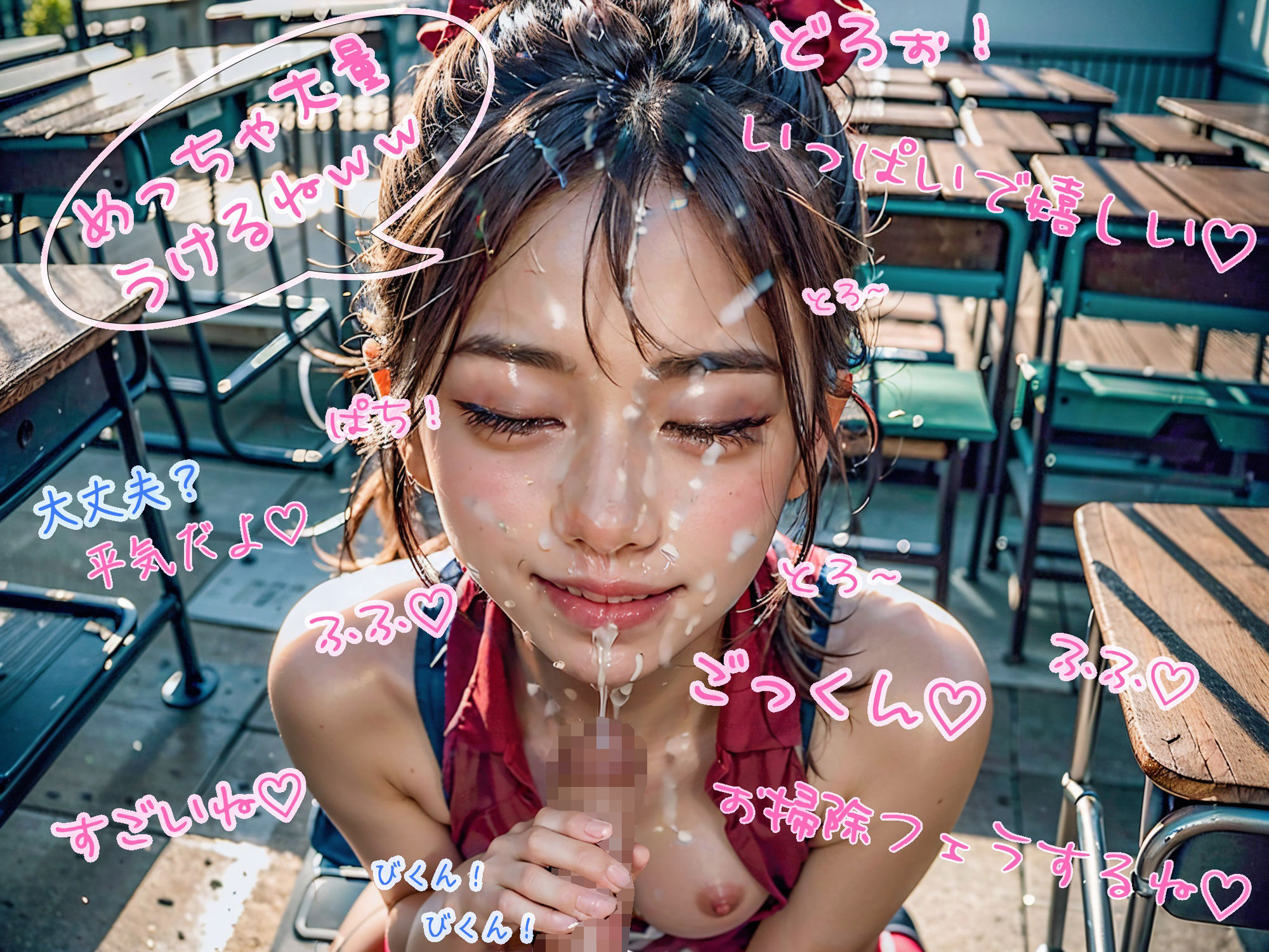 女子校生チアガールやりたい放題（前半）