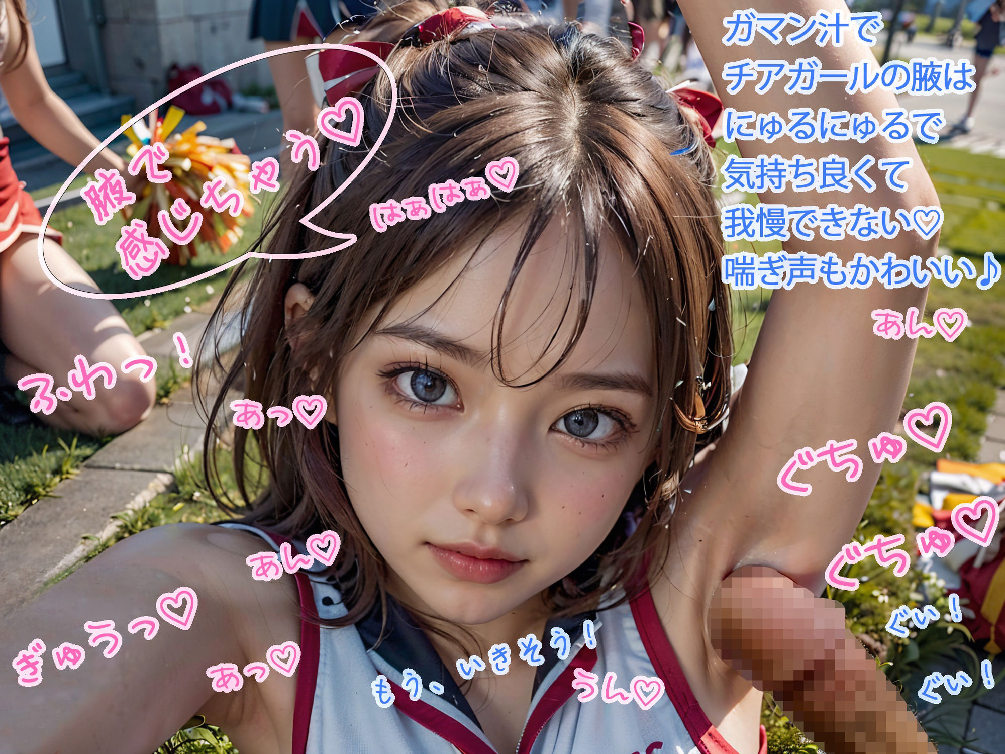 女子校生チアガールやりたい放題（前半）