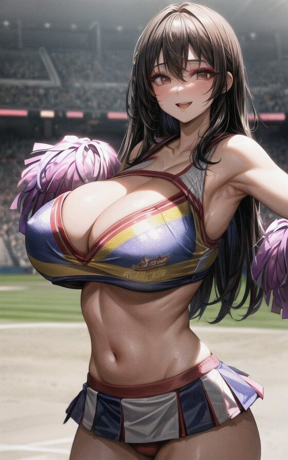 爆乳チア スポーツってイイね。
