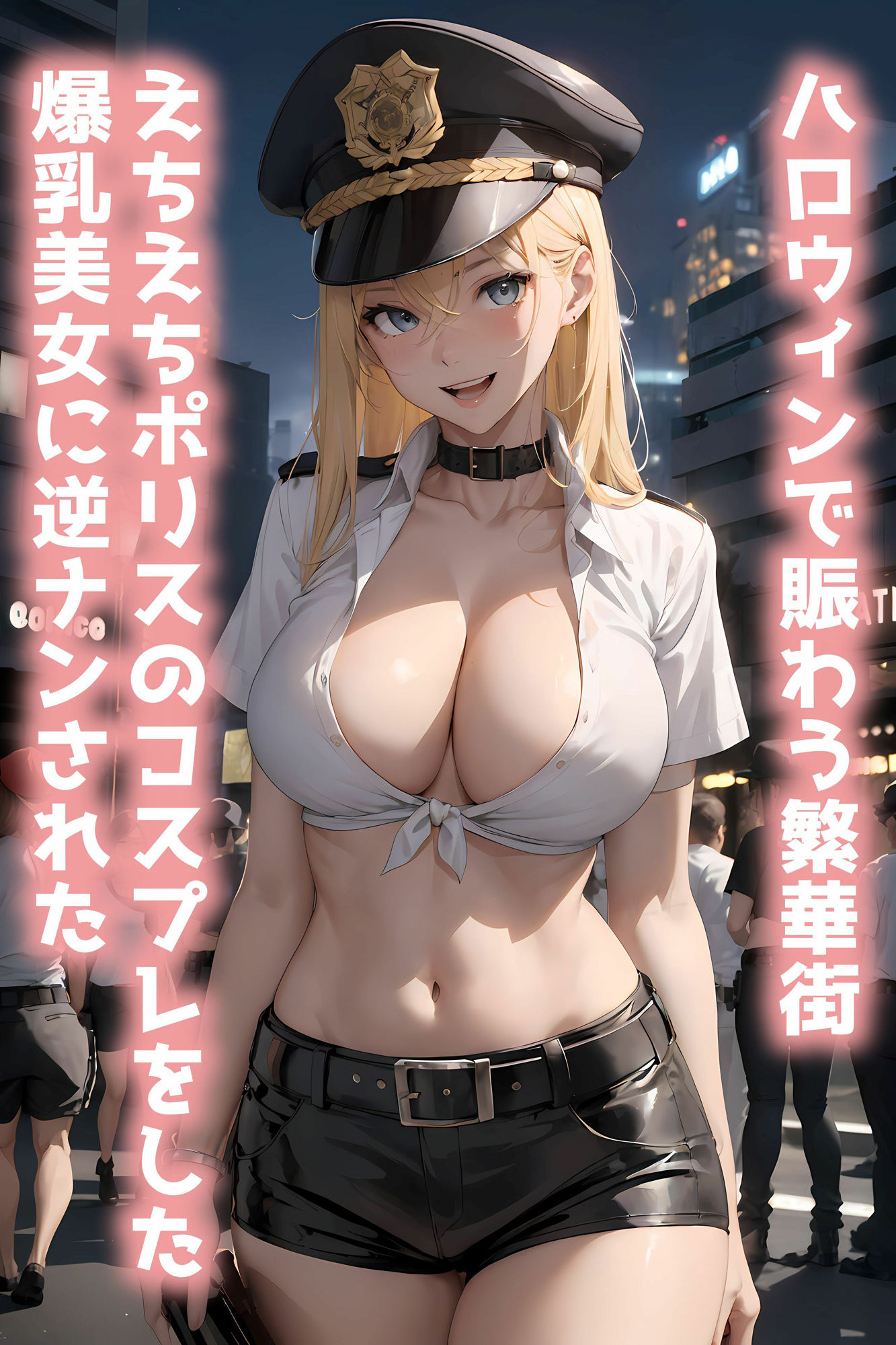 爆乳美女に食べられちゃった僕ーパリピ女子をハロウィンナンパー［えちえちポリス］