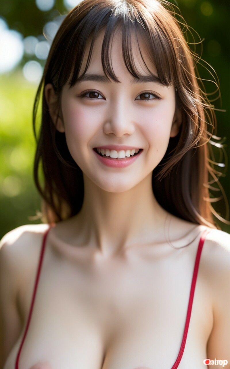 童顔女子のネグリジェ AI美女グラビア写真集