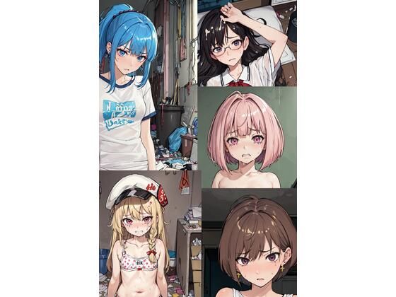 【AI作品】messy room collection vol.6