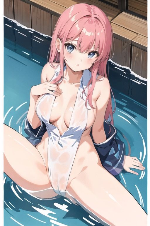 おっぱい出しちゃった！かわいい女の子のイラスト集！パート4