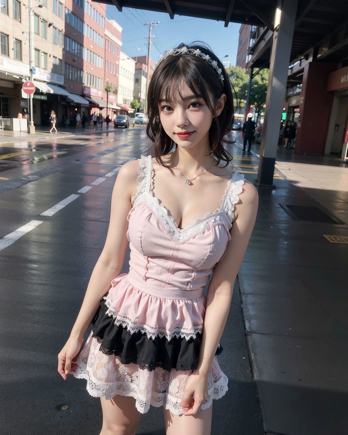 ゴスロリっ娘のおっぱいとおま〇こ