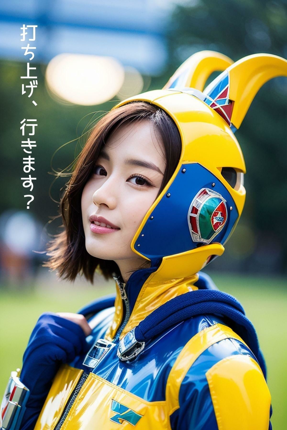 戦隊ヒロインのオフショットは過激でオトナ向け<402枚大ボリューム>