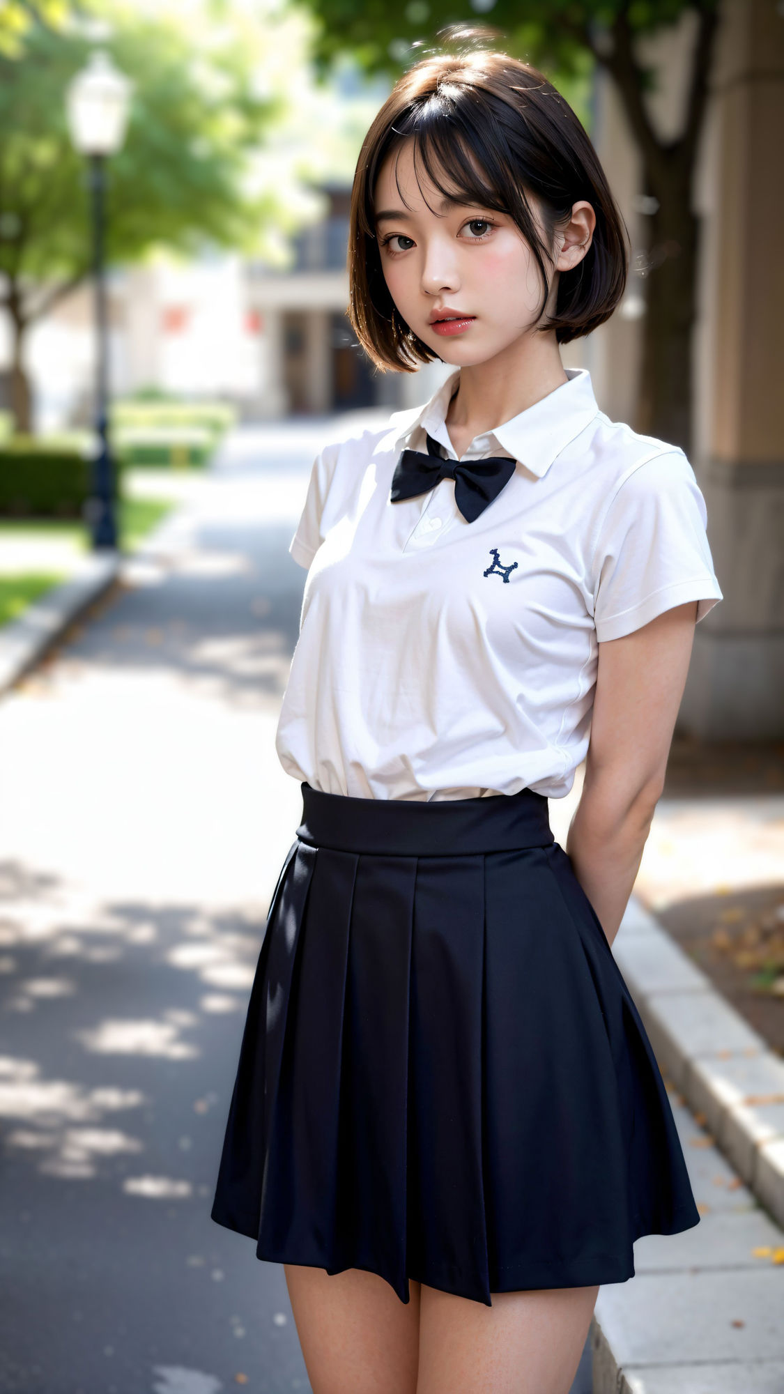 女子校生 露出フェラチオ【4K超高画質】JK