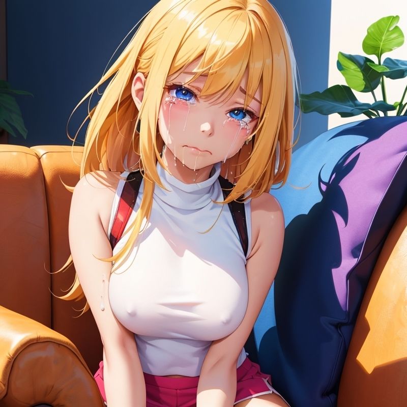 号泣してる美女とSEXしてみた