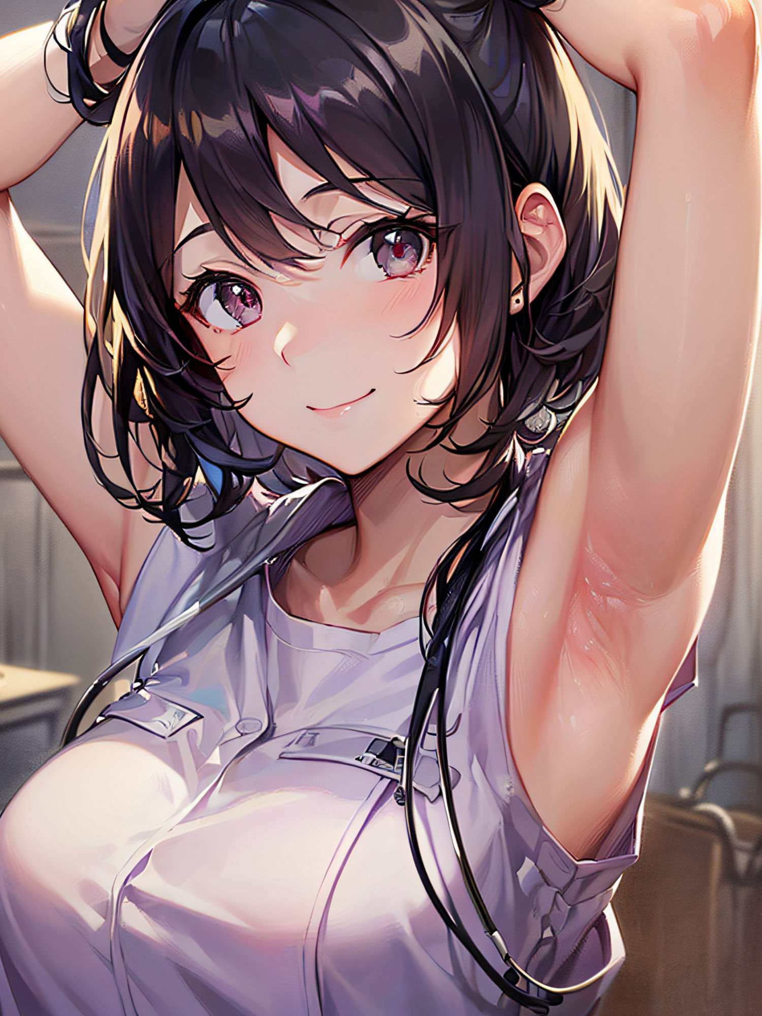 新ED治療法！絶対勃起！看護婦さんの腋見せ画像集