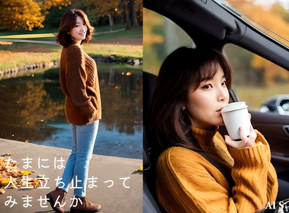 『美熟女との旅行』 -AIで描く究極の美女達-