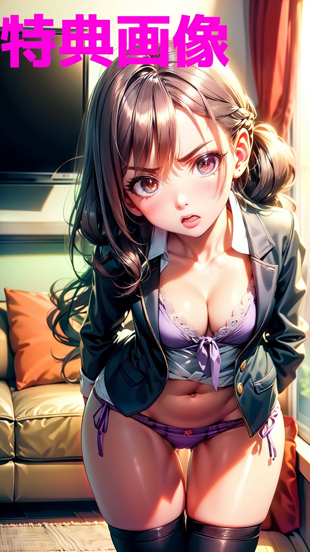 【差分なし124枚+特典R-15画像43枚】アナルとおま〇こ!3D編