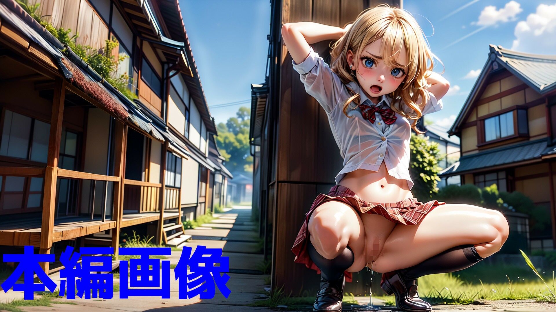 【差分なし124枚＋特典R-15画像43枚】エクストリームおしっこ部 2023年10月活動日誌