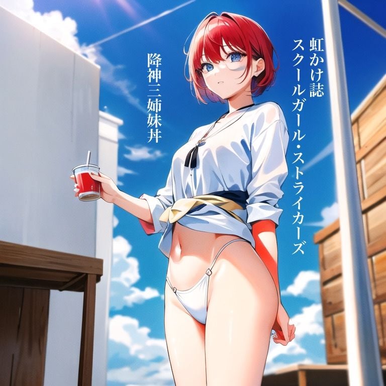 虹かけ誌 スクールガール・ストライカーズ イラスト集2降神三姉妹丼