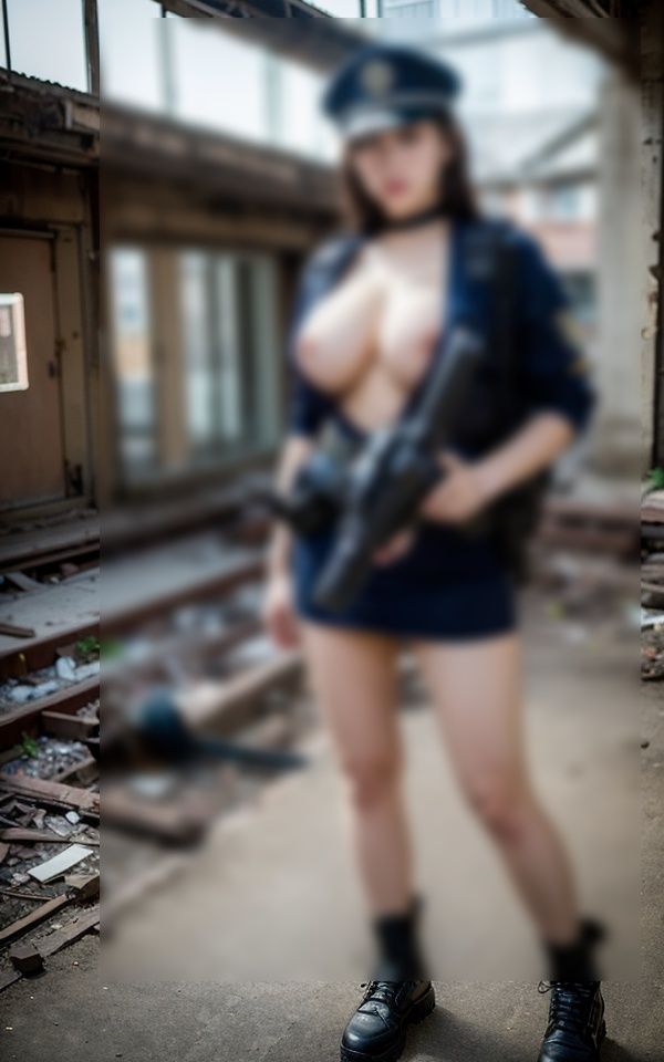 【大ボリューム】ゾンビ化！！巨乳武装ポリスの女達