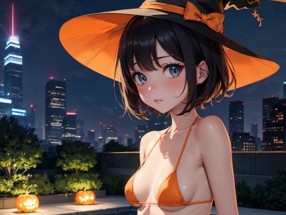 AI眼福＋性的イラスト＃1魔女コスメインと女の子200枚