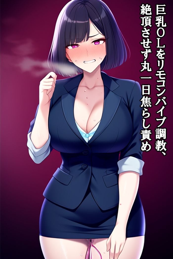 AIに寸止め焦らし羞恥責めされる女の子たち