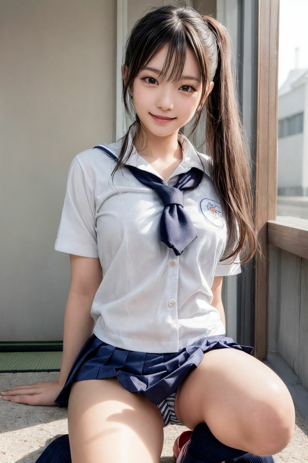 リアル少女 女子校生のパンチラ