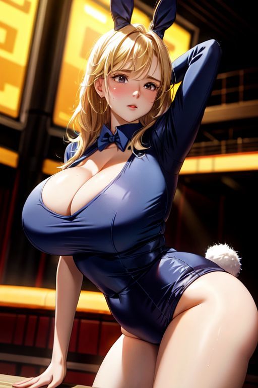 爆乳AI働く女1