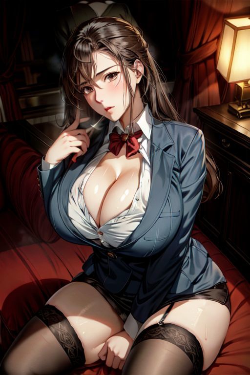 爆乳AI働く女1