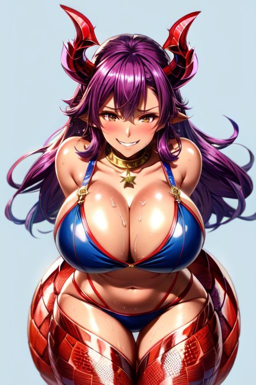 爆乳AIドラゴン娘1