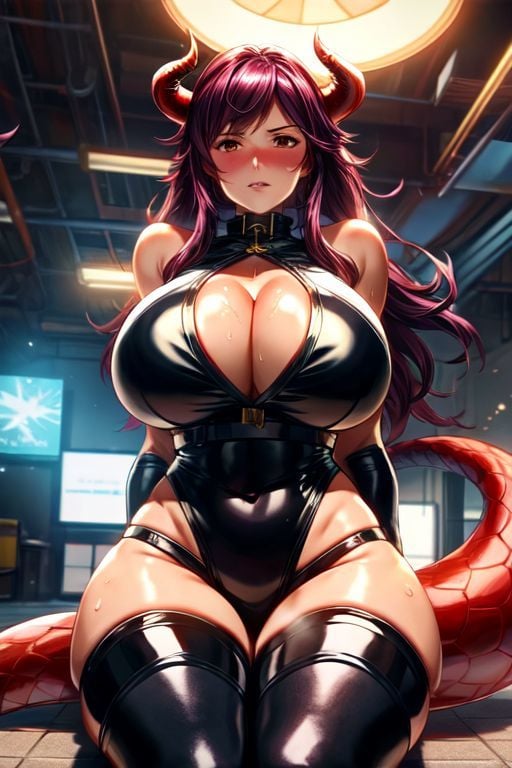 爆乳AIドラゴン娘1