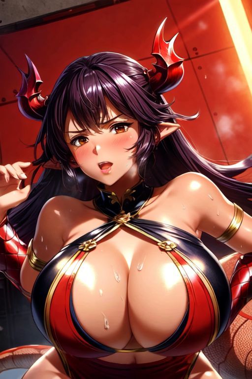 爆乳AIドラゴン娘1