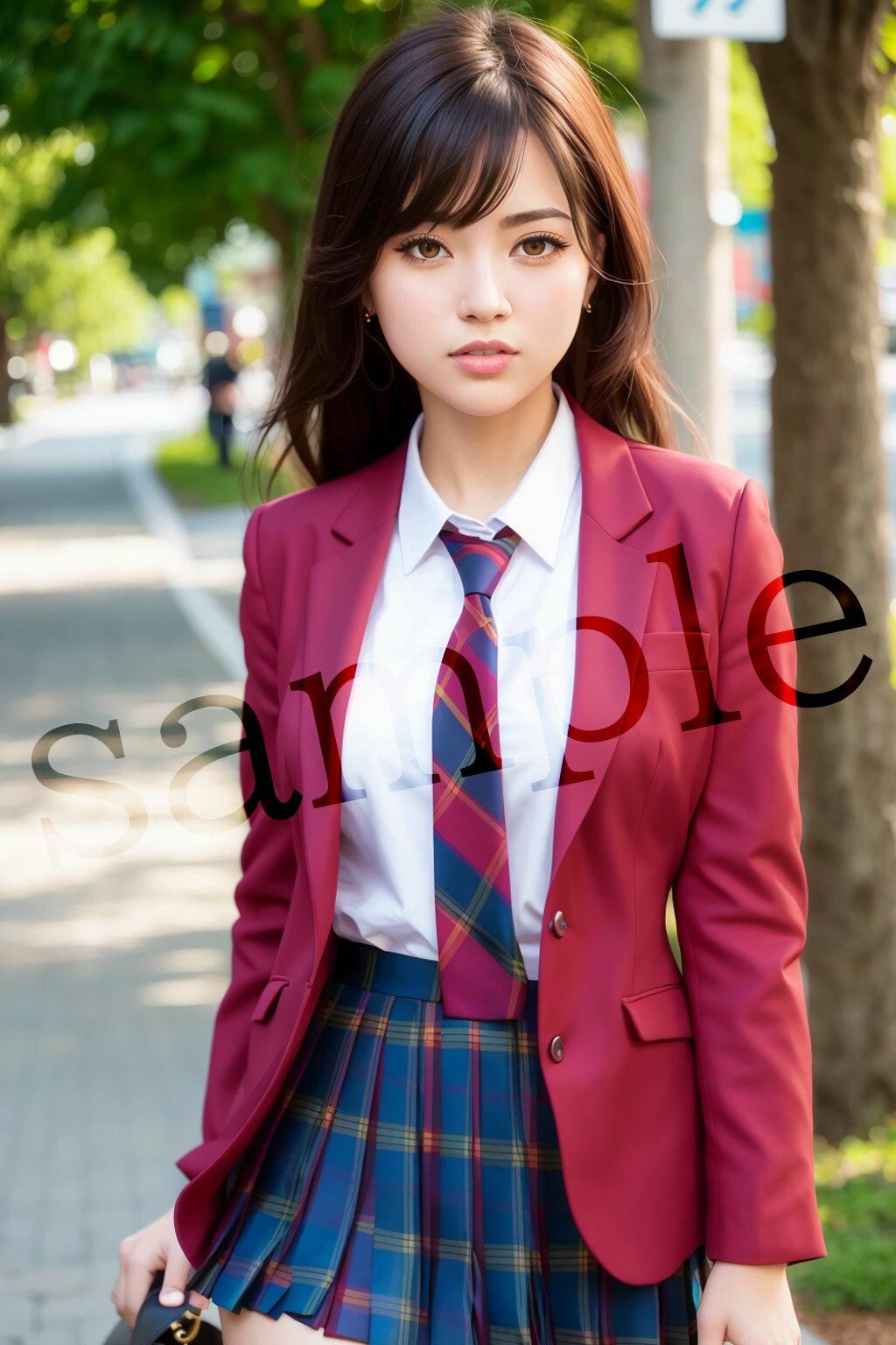 可愛いあの子の制服の下は…？