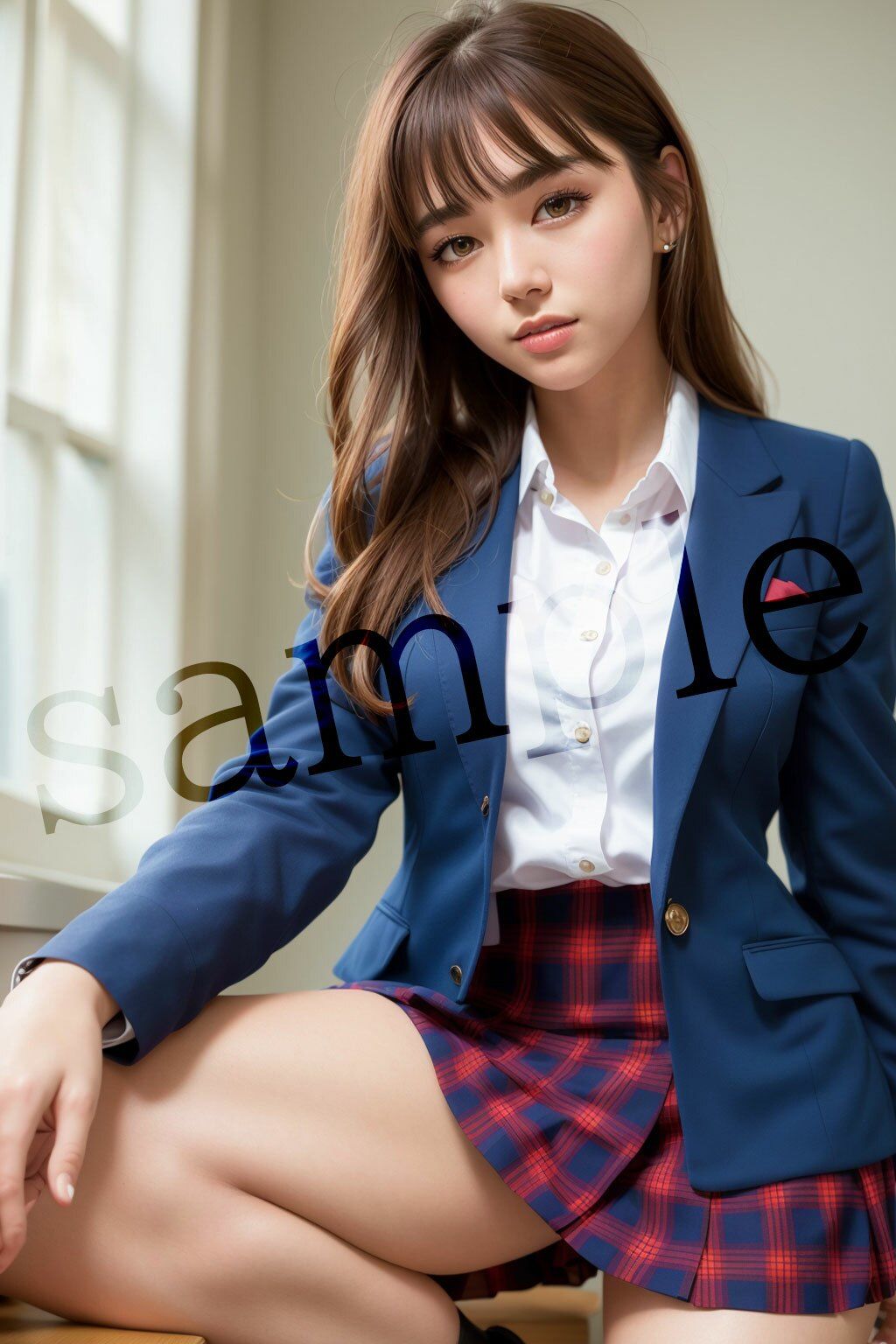 可愛いあの子の制服の下は…？