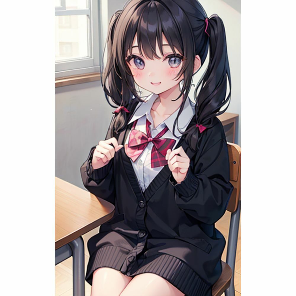 ツインテール美少女