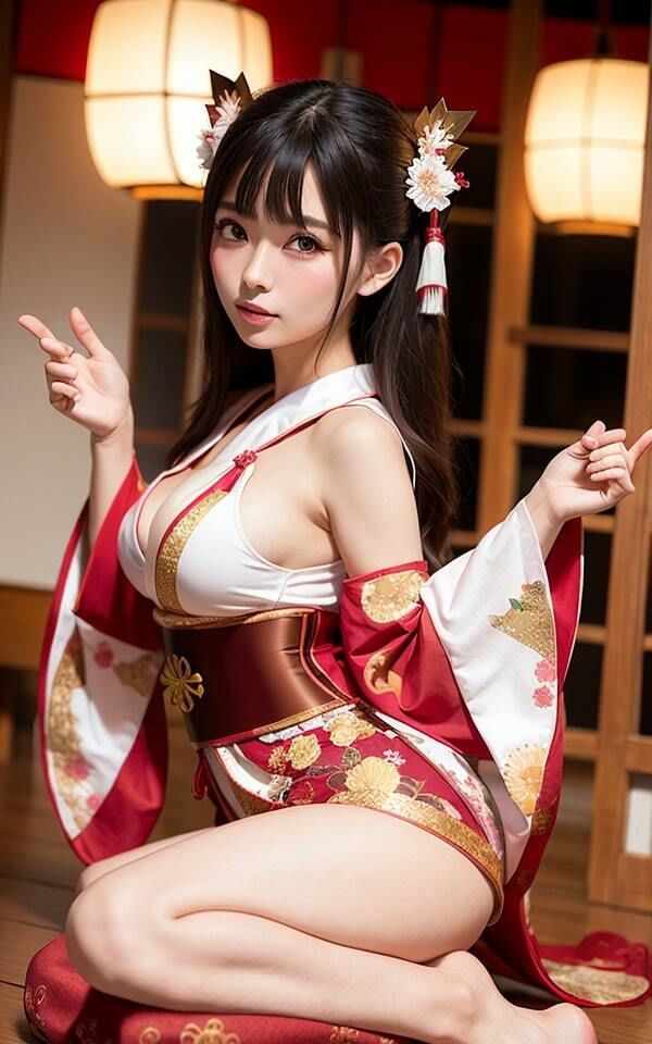 神聖な場所で巫女とやり放題 ボンキュッボンの神ボディー