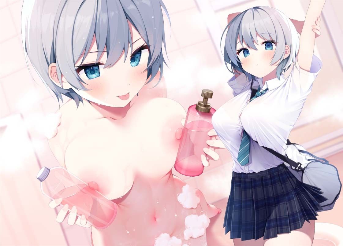 泡泡クールJKしずきちゃん〜JKと一緒に耳元囁きお風呂えっち〜【フォーリーサウンド】